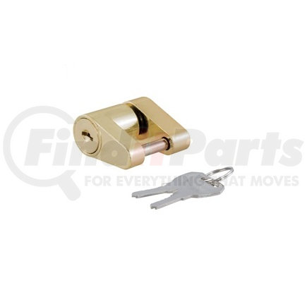 CURT Manufacturing 23022 COUPLER LOCK BRASS 2 KEYS INCLUDED PACKAGED