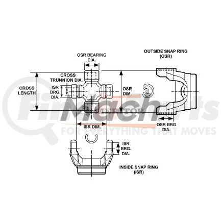 Mach GCP 1204X U-JOINT