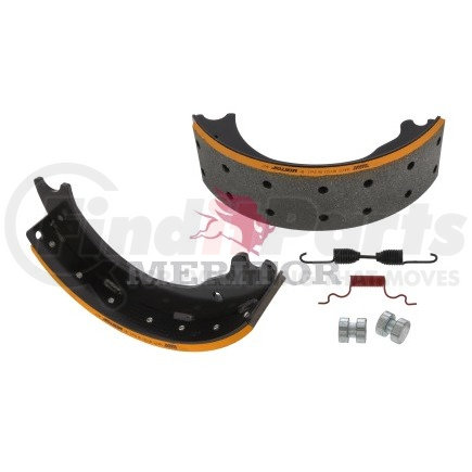 Meritor XK5231443E BRAKE SHOE - LINED SHOE KIT WITH HARDWARE, REMAN