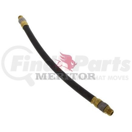 Meritor R95550418BK Air Brake Hose - 3/8" 18 Brake Hose Double Swivel