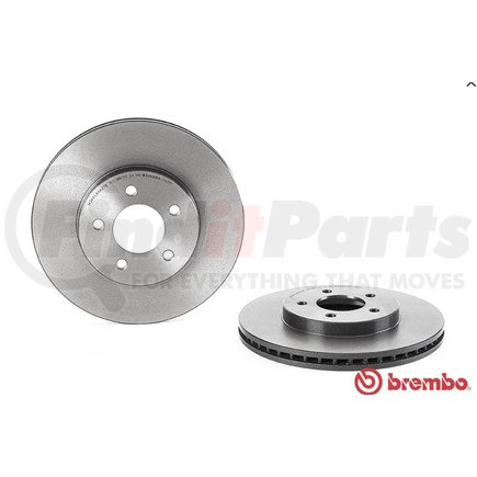 Brembo 09 A401 11 Disc Brake Rotor for MERCURY