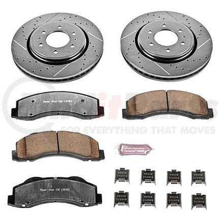 PowerStop Brakes K316736 TRUCK AND TOW BRAKE KIT