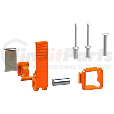 Carefree R001657 Awning Flipper Latch Kit - Orange, Fits Freedom, Campout and Buena Vista Rooms