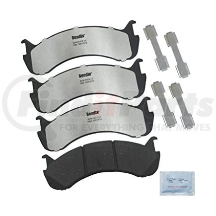 Bendix MKD786AFM FLEET METLOK Disc Brake Pad Set