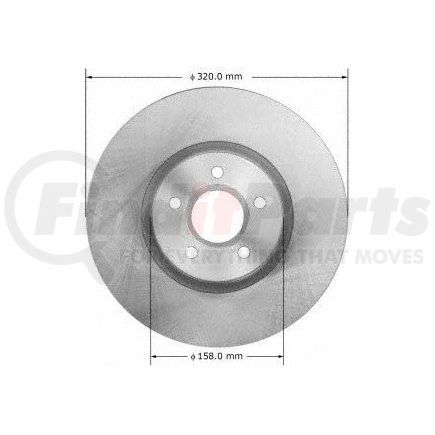 Bendix PRT5962 Brake Rotor