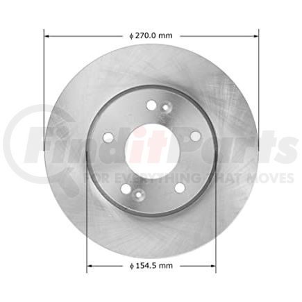 Bendix PRT5990 Brake Rotor
