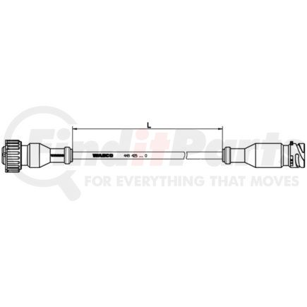 WABCO 4494250300 MOD EXTN CABLE