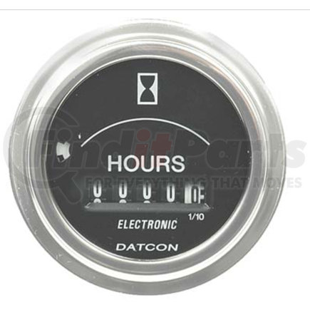 Datcon Instrument Co. 100223-D Datcon Instruments, Hourmeter, 0-9999.9 Hours, 12/24V