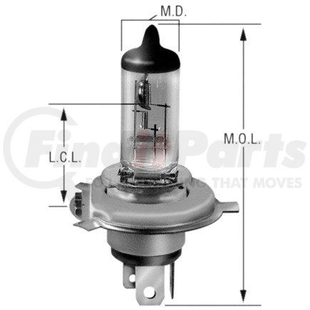 Wagner BP1260/H4BL Multi Prpse Lght Blb
