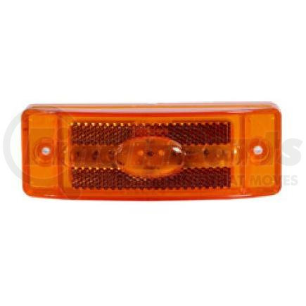 Maxxima M20391Y AMBER 2" X 6" REFLECTORIZED COMBINATION CLEARANCE MARKER