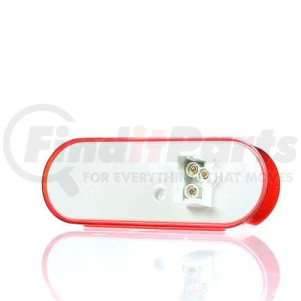 Truck-Lite 6050-3S1G Signal-Stat, LED, Red, Oval, 24 Diode, Stop/Turn/Tail, PL-3, 12V, Bulk