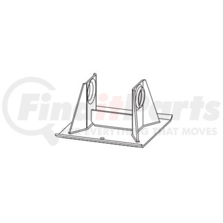 Buffers USA 1001-2930 SAND SHOE,12"X12"HIGH PROFILE,ONE GUSSET