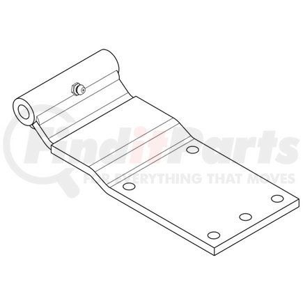 Buffers USA 1402-2003 HINGE, 5-HOLE 4X9"