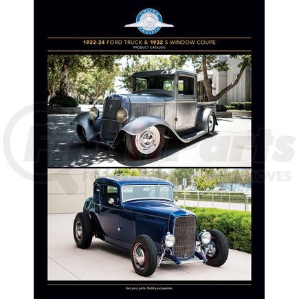 United Pacific AC3209 United Pacific Industries Ford 1932 5-W Coupe and 1932-34 Truck Catalog - 9th Edition