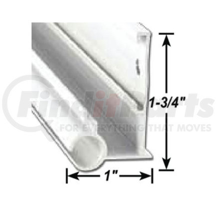 AP Products 0215630216 A P Products Gutter/Awn Rail Bk 16' 5/Cs APP