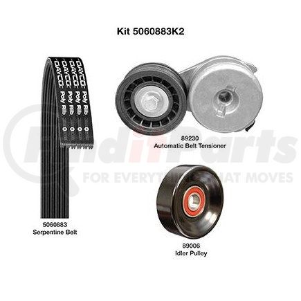 Dayco 5060883K2 FEAD KITS
