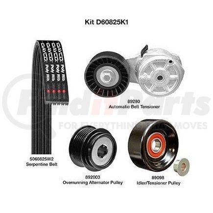 Dayco D60825K1 FEAD KITS