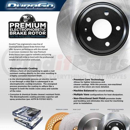Pronto Rotor BR90047402 Frnt Left Rtr-Vented