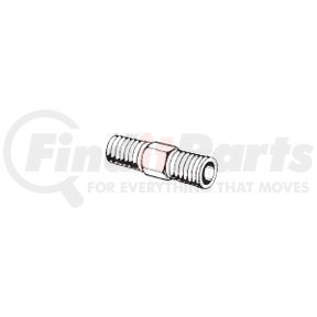 Lincoln Industrial 10198 Pipe Fittings, Nipples, 1/4" NPTF Male x 1/2"-27 NPTF Male