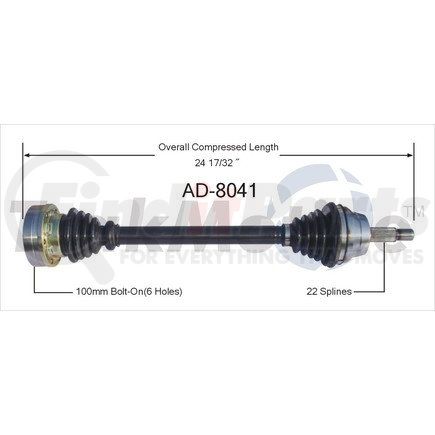 Surtrak Axle AD-8041 