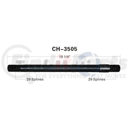 Surtrak Axle CH-3505 SURTRAK AXLE CH-3505 Axle