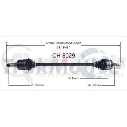 Surtrak Axle CH-8029 SURTRAK AXLE CH-8029 Axle