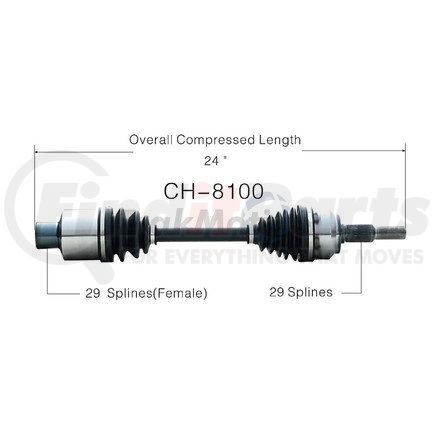 Surtrak Axle CH-8100 SURTRAK AXLE CH-8100 Axle