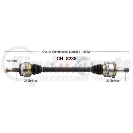 Surtrak Axle CH-8238 