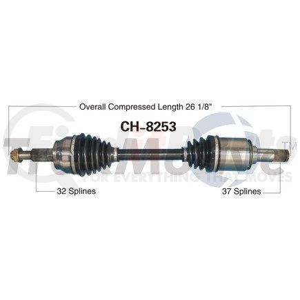 Surtrak Axle CH-8253 