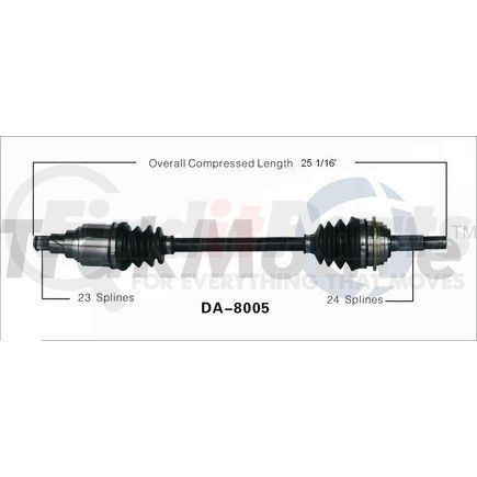 Surtrak Axle DA-8005 SURTRAK AXLE DA-8005 Other Parts