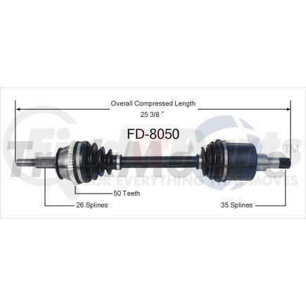 Surtrak Axle FD-8050 SURTRAK AXLE FD-8050 Axle