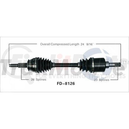 Surtrak Axle FD-8126 SURTRAK AXLE FD-8126 Axle