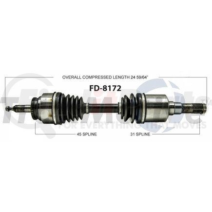 Surtrak Axle FD-8172 