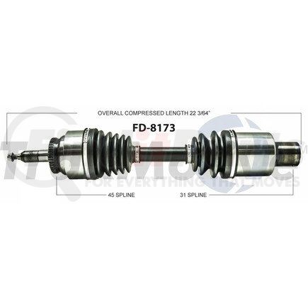 Surtrak Axle FD-8173 