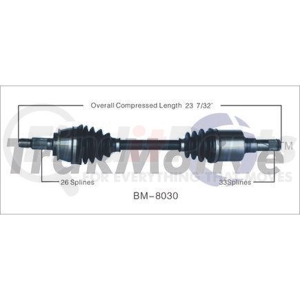 Surtrak Axle BM-8030 