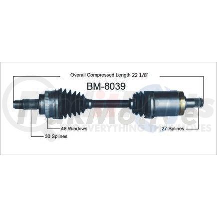 Surtrak Axle BM-8039 