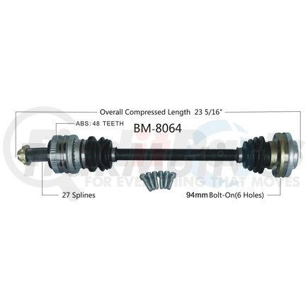 Surtrak Axle BM-8064 