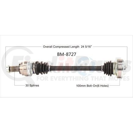 Surtrak Axle BM-8727 