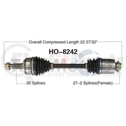 Surtrak Axle HO-8242 SURTRAK AXLE HO-8242 Axle