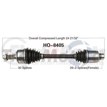 Surtrak Axle HO-8405 