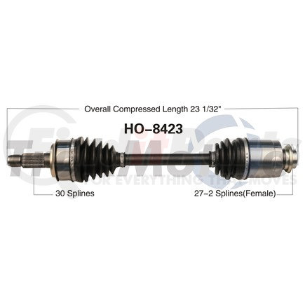 Surtrak Axle HO-8423 