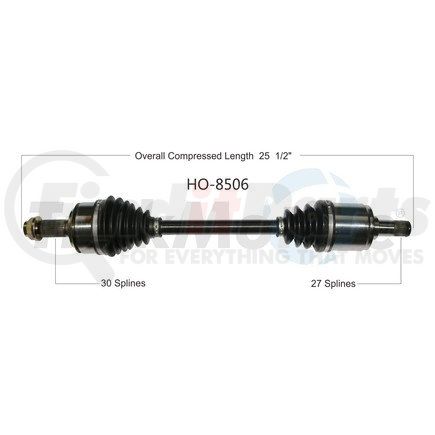 Surtrak Axle HO-8506 SURTRAK AXLE HO-8506 Axle