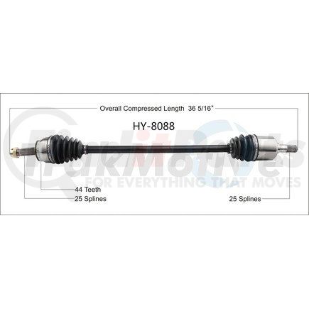 Surtrak Axle HY-8088 SURTRAK AXLE HY-8088 Axle