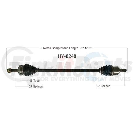 Surtrak Axle HY-8248 