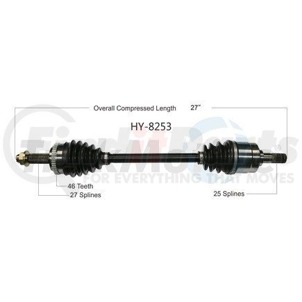 Surtrak Axle HY-8253 