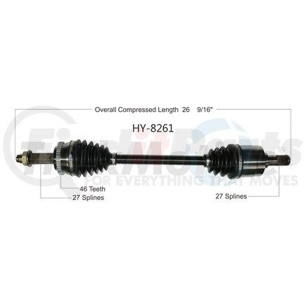 Surtrak Axle HY-8261 