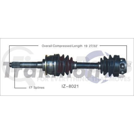 Surtrak Axle IZ-8021 SURTRAK AXLE IZ-8021 Axle