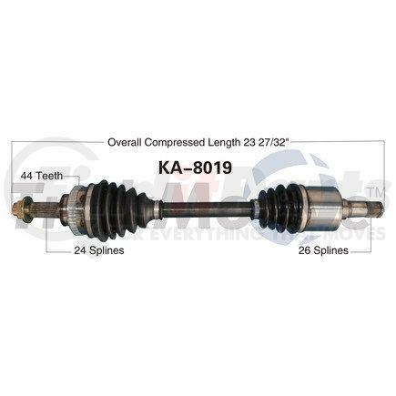 Surtrak Axle KA-8019 