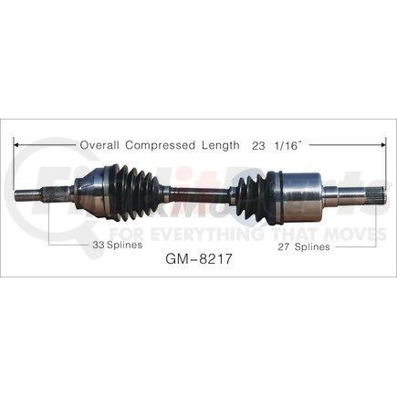 Surtrak Axle GM-8217 SURTRAK AXLE GM-8217 Axle