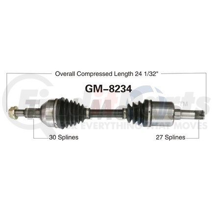 Surtrak Axle GM-8234 